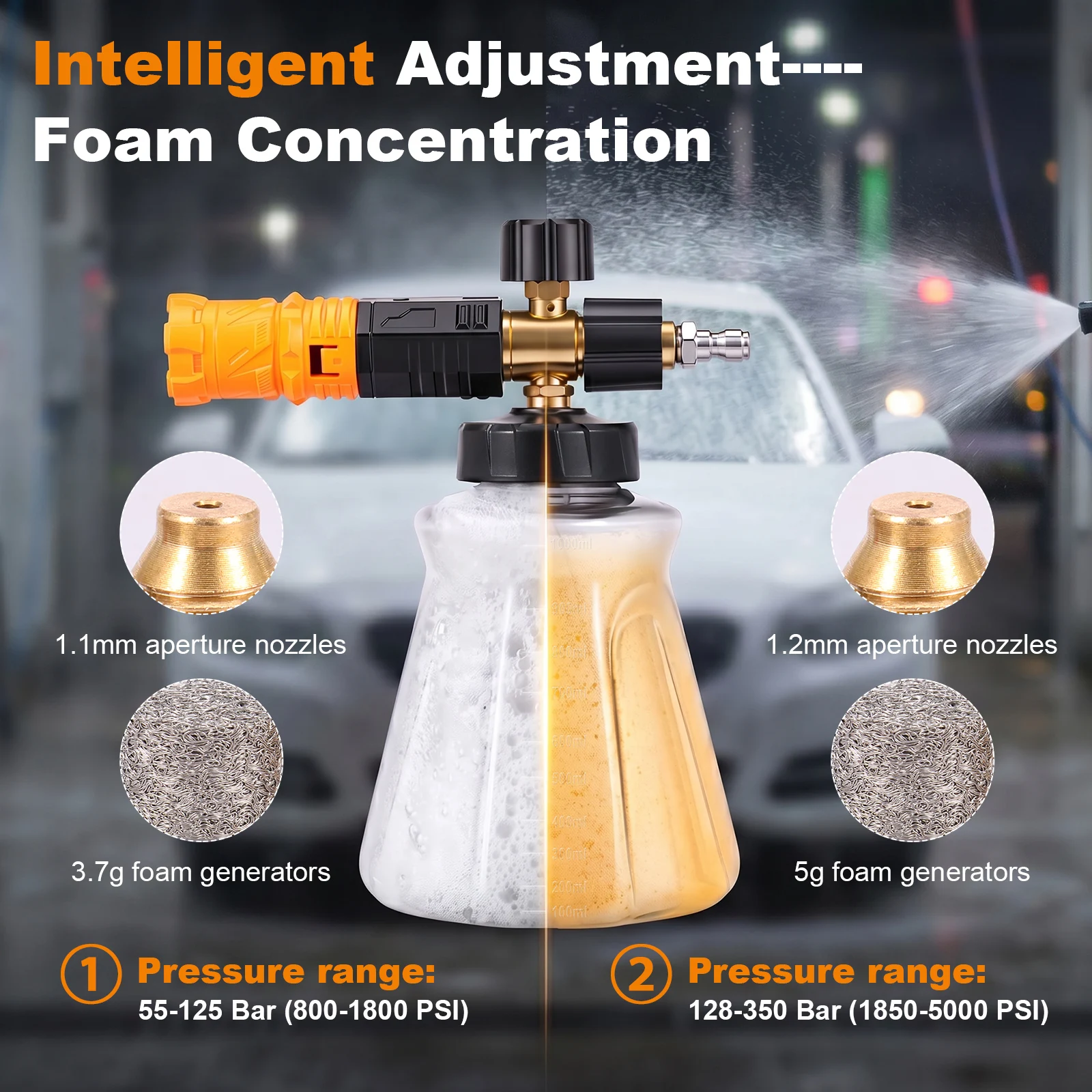 Foam Cannon for Pressure Washe - Foam Cannon Car Wash avis et prix