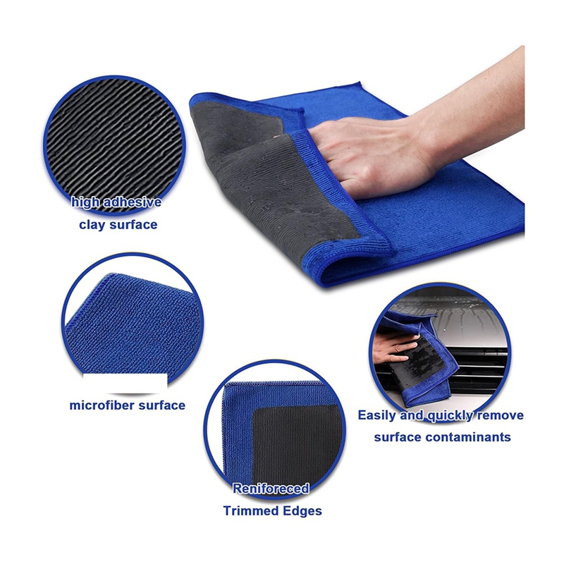 Clay Towel, 2 Pack Clay Towel  - Microfiber Towel Detailing avis et prix